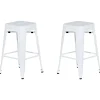 Best Beliani Baarijakkara Teras Valkoinen 60 Cm 2 Kpl Cabrillo
