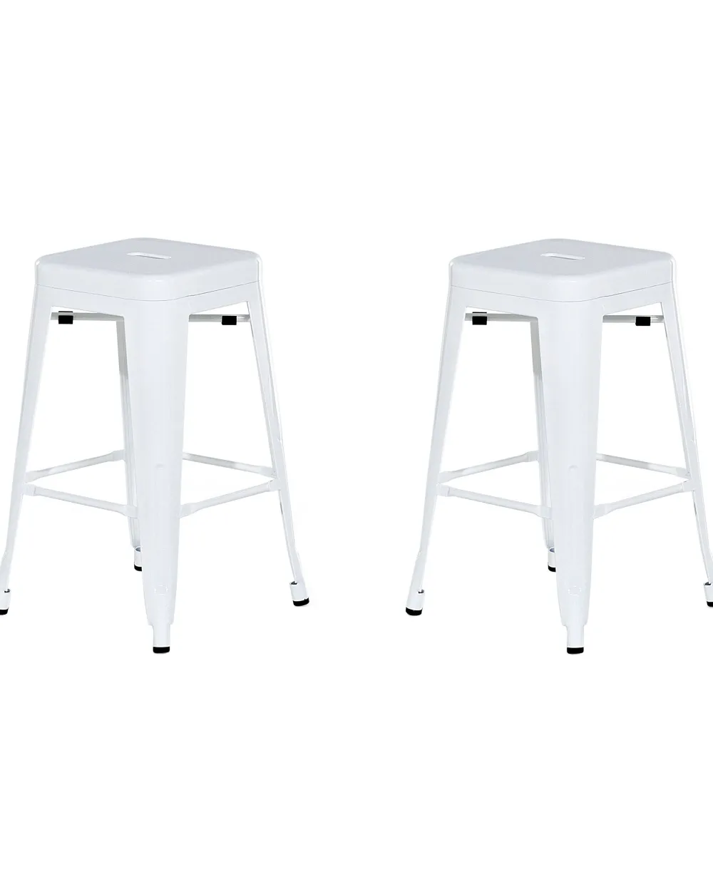 Best Beliani Baarijakkara Teras Valkoinen 60 Cm 2 Kpl Cabrillo