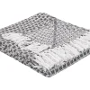 Best Sale Beliani Huopa Puuvilla Musta/Valkoinen 130 X 160 Cm Kiraman