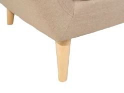 Sohvat<Beliani 3-Istuttava Sohva Kangas Beige Motala