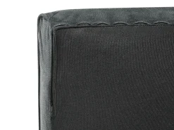 Best Sale Beliani 3-Istuttava Sohva Samettinen Harmaa Gaula