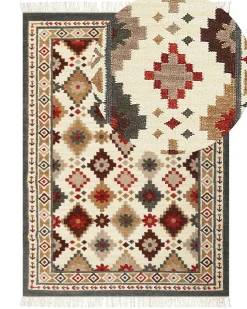 Cheap Beliani Kelim-Matto Villa Monivarinen 140 X 200 Cm Ghukasavan
