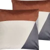 Best Sale Beliani Koristetyyny 2Kpl 45 X 45 Cm Monivarinen Campsis