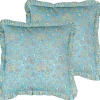 Best Beliani Koristetyyny Puuvilla Monivarinen 45 X 45 Cm 2 Kpl Amoena
