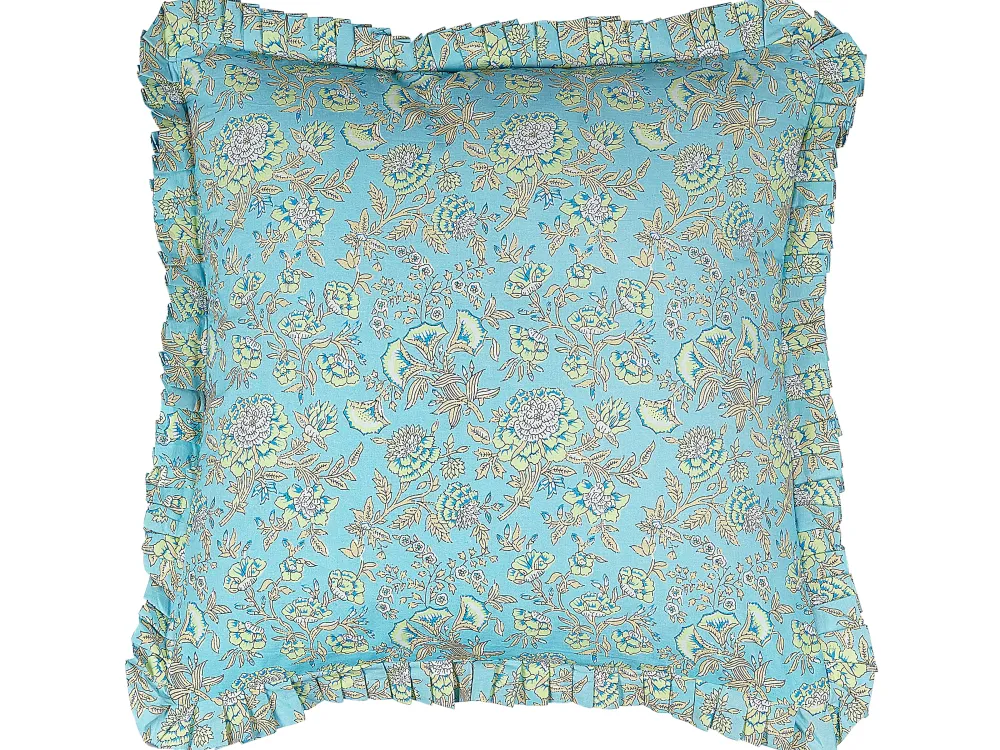 Best Beliani Koristetyyny Puuvilla Monivarinen 45 X 45 Cm 2 Kpl Amoena