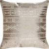 Best Sale Beliani Koristetyyny Puuvilla Ruusukulta Geometrinen Kuvio 50 X 50 Cm Oujda