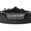 Kylpy- & Poreammeet<Beliani Kulmaporeamme Led-Valot Musta 214 X 155 Cm Martinica