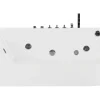 Kylpy- & Poreammeet<Beliani Kulmaporeamme Led-Valot Valkoinen 170 X 80 Cm Acuario