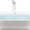 Kylpy- & Poreammeet<Beliani Kylpyamme Vapaasti Seisova Hopea 170 X 80 Cm Pinel