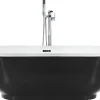 Store Beliani Kylpyamme Vapaasti Seisova Musta 170 X 77 Cm Tesoro