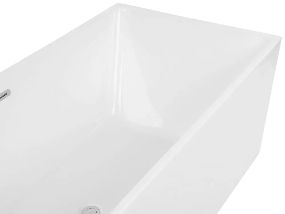 Online Beliani Kylpyamme Vapaasti Seisova Valkoinen 170 X 81 Cm Rios