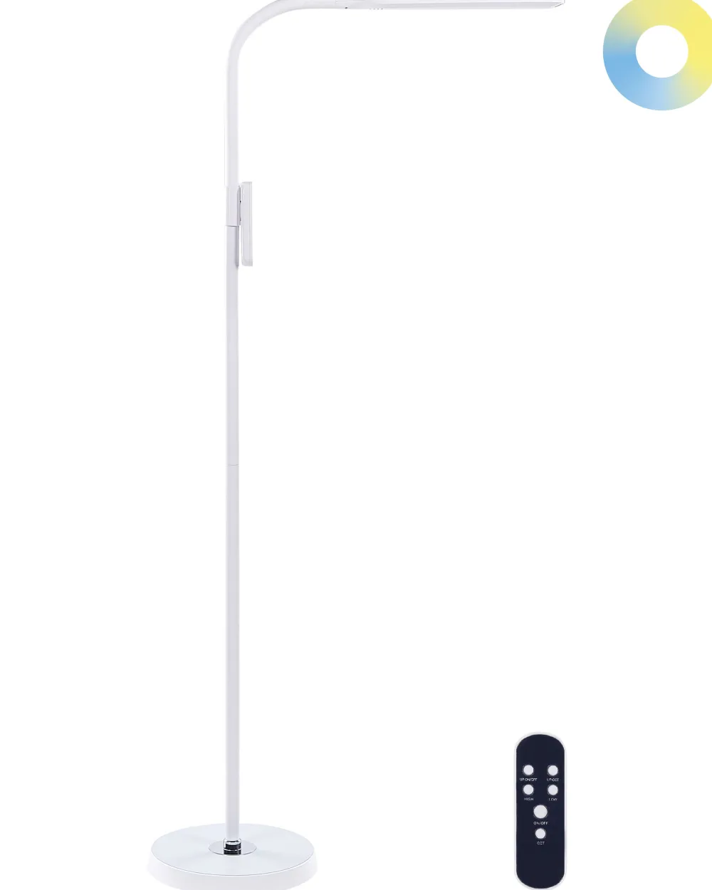 Best Beliani Led-Lattiavalaisin Valkoinen Aries