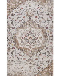 Shop Beliani Matto Beige/Ruskea 230 X 150 Cm Kattakkada