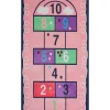 Store Beliani Matto Vaaleanpunainen 80 X 150 Cm Honaz