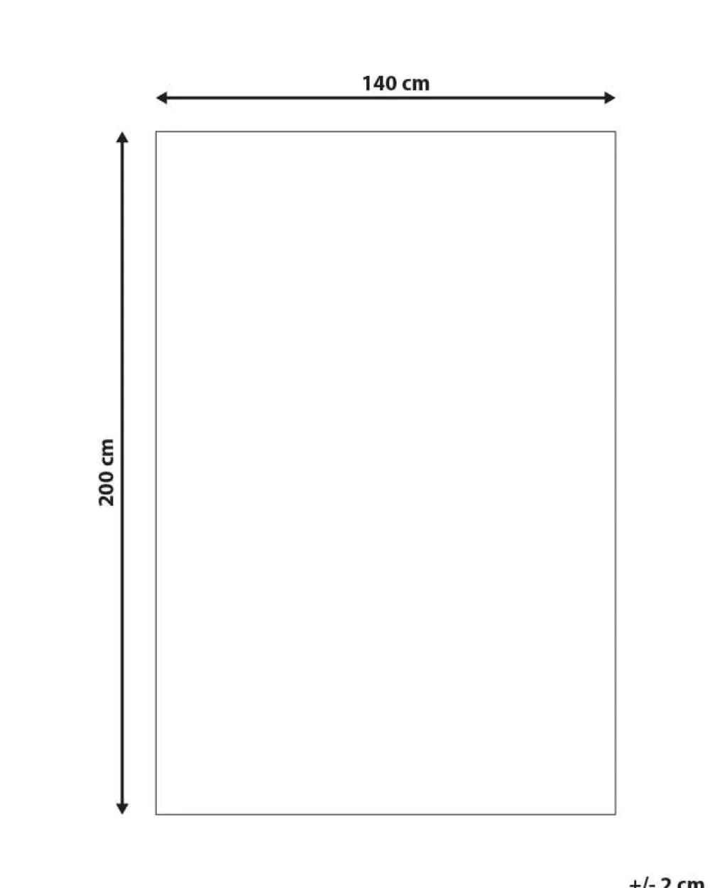 Store Beliani Matto Villa Harmaa 140 X 200 Cm Banoo