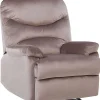 Sale Beliani Nojatuoli Beige Sametti Eslov