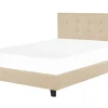 Best Beliani Parisanky Kangas Beige 180 X 200 Cm La Rochelle