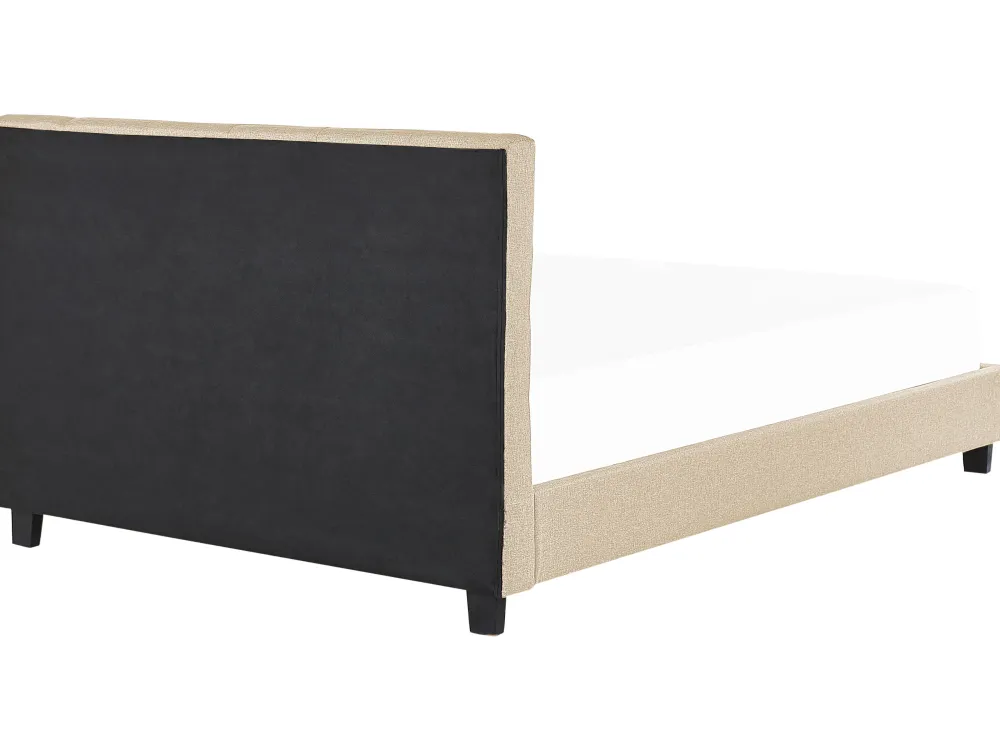 Best Beliani Parisanky Kangas Beige 180 X 200 Cm La Rochelle