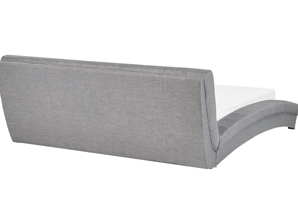 Cheap Beliani Parisanky Kangas Harmaa 180 X 200 Cm Lille