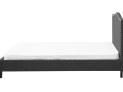 Clearance Beliani Parisanky Kangas Led-Valot Tummanharmaa 180 X 200 Cm Montpellier