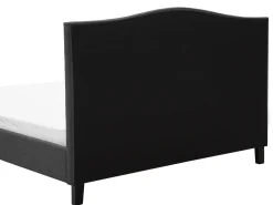 Clearance Beliani Parisanky Kangas Led-Valot Tummanharmaa 180 X 200 Cm Montpellier