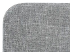 Discount Beliani Parisanky Kangas Vaaleanharmaa 180 X 200 Cm Rennes