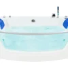 Best Beliani Poreamme Led-Valot Valkoinen 175 X 85 Cm Fuerte