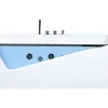 Kylpy- & Poreammeet<Beliani Poreamme Led-Valot Valkoinen 180 X 90 Cm Marquis