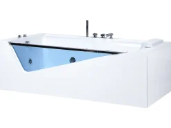 Kylpy- & Poreammeet<Beliani Poreamme Led-Valot Valkoinen 180 X 90 Cm Marquis
