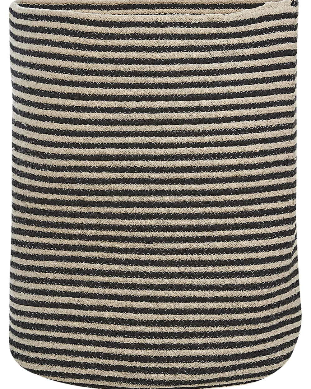 Best Beliani Puuvillakori Beige/Musta 41 Cm Yerkoy