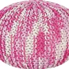 Shop Beliani Rahi Puuvilla Valkoinen/Vaaleanpunainen 50 Cm Conrad