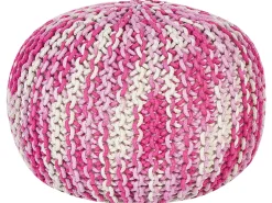 Shop Beliani Rahi Puuvilla Valkoinen/Vaaleanpunainen 50 Cm Conrad