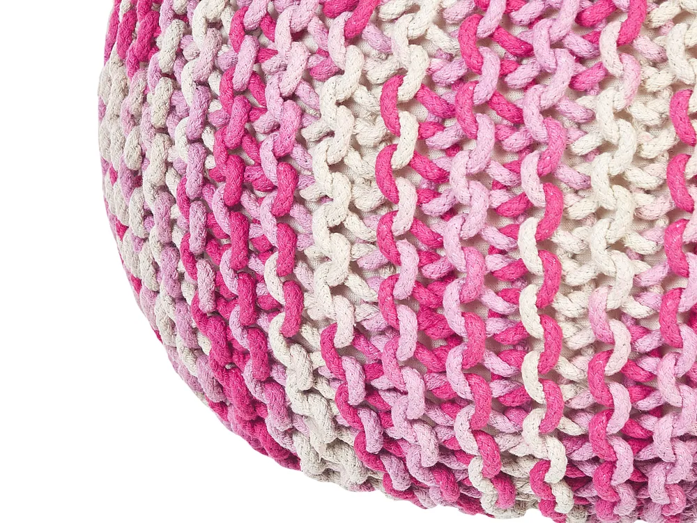 Shop Beliani Rahi Puuvilla Valkoinen/Vaaleanpunainen 50 Cm Conrad