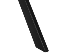 Cheap Beliani Ruokapoyta Harmaa/Musta 160 X 90 Cm Benson