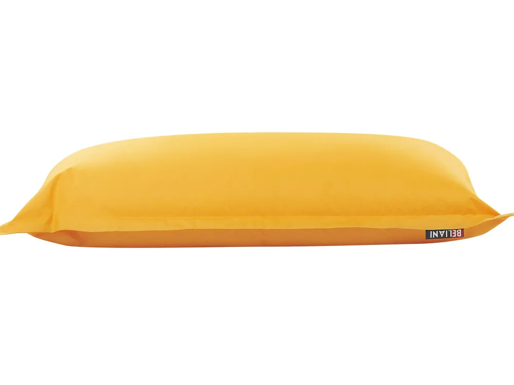 Store Beliani Sakkituoli Nailon Keltainen 140 X 180 Cm Fuzzy