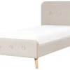 Shop Beliani Sanky Kangas Vaalea Beige 90 X 200 Cm Rennes