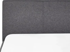 Best Beliani Sohvasanky Kangas Lisavuode Tummanharmaa 90 X 200 Cm Marmande