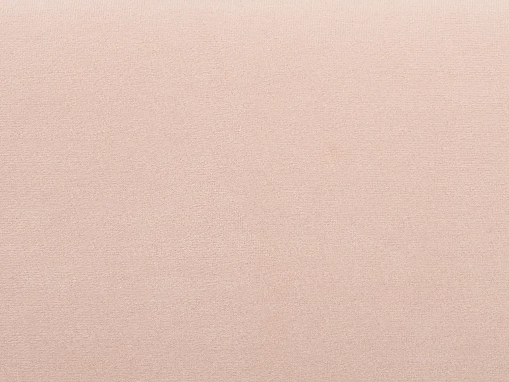 Store Beliani Sohvasanky Sametti Lisavuode Pastellipinkki 90 X 200 Cm Chavonne