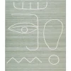 Store Beliani Ulkomatto Kangas Vaaleanvihrea 140 X 200 Cm Yavu