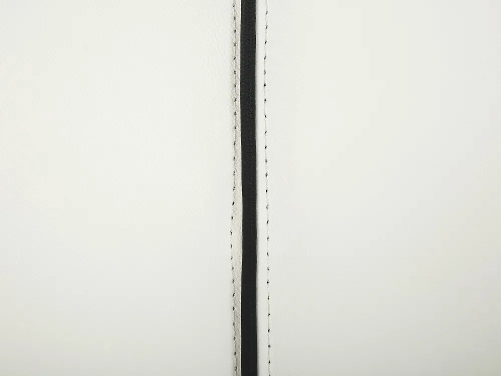 New Beliani Vesisanky Nahka Luonnonvalkoinen 180 X 200 Cm Nantes